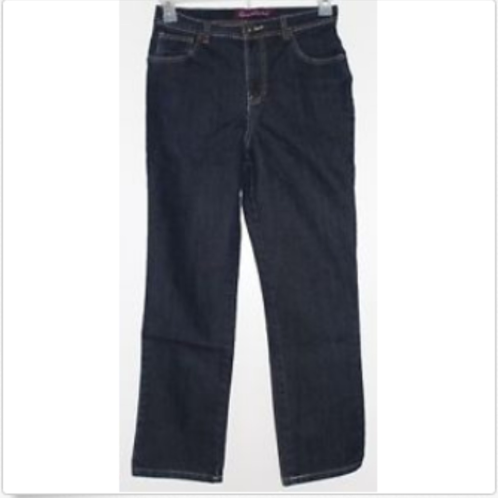 🎈3/$20 Gloria Vanderbilt Straight Leg Dark 8P